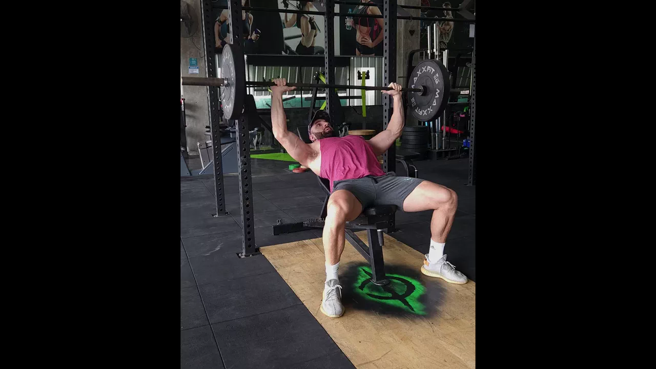 Incline Barbell Bench Press exercise