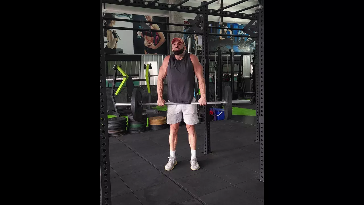 Barbell Shrug exercise