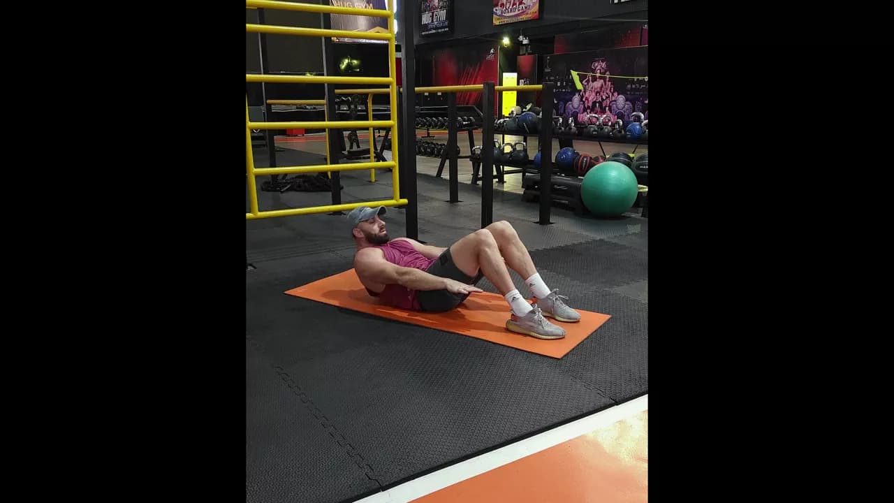 Crunch exercise