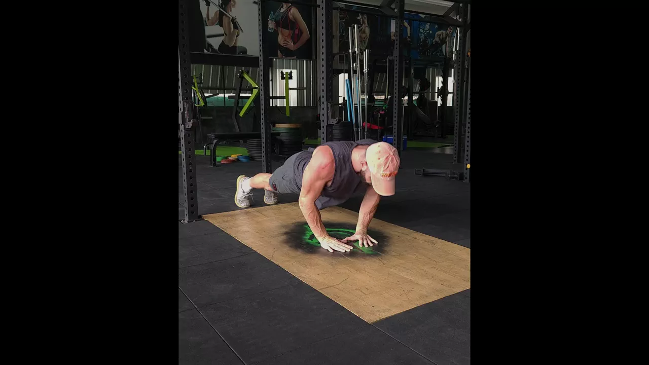Diamond Push Up exercise