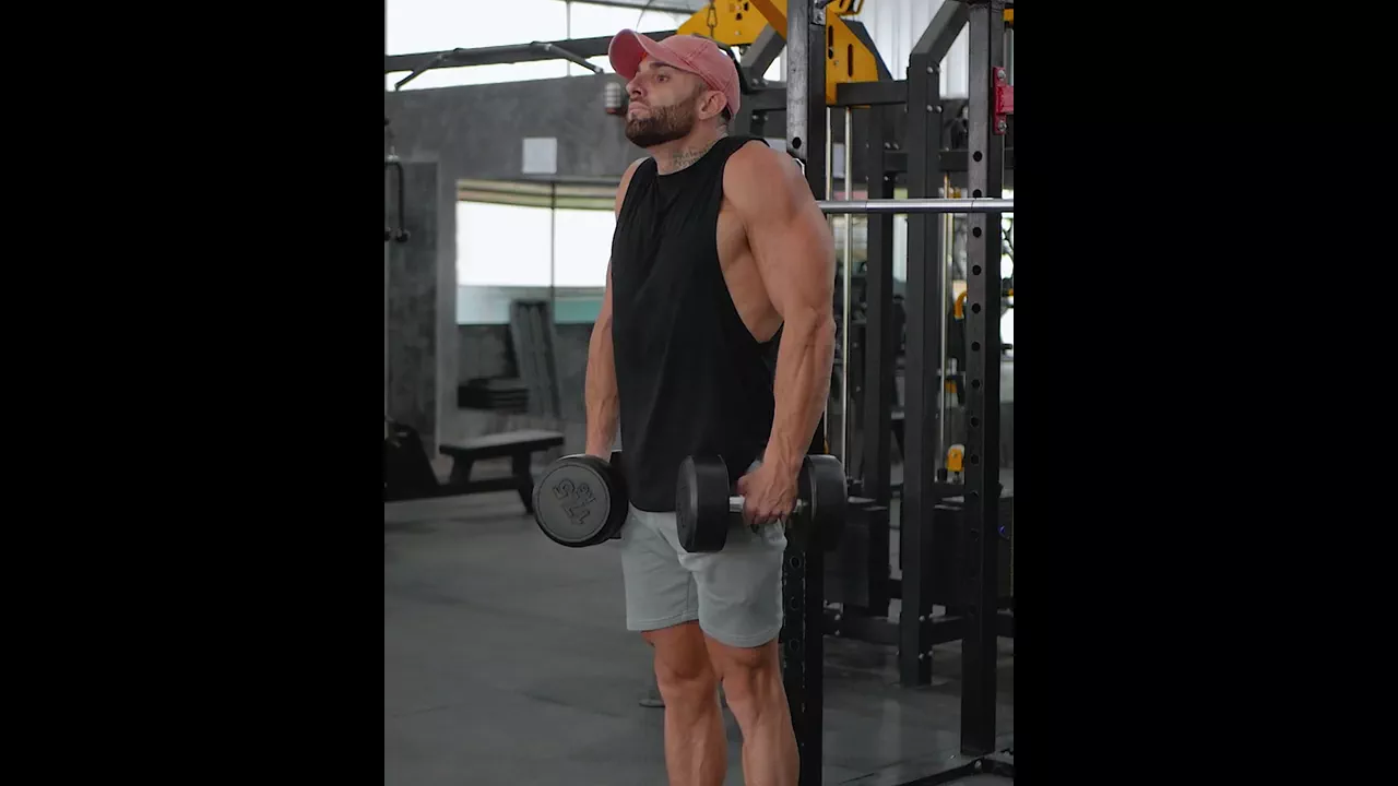 Dumbbell Shrug exercise