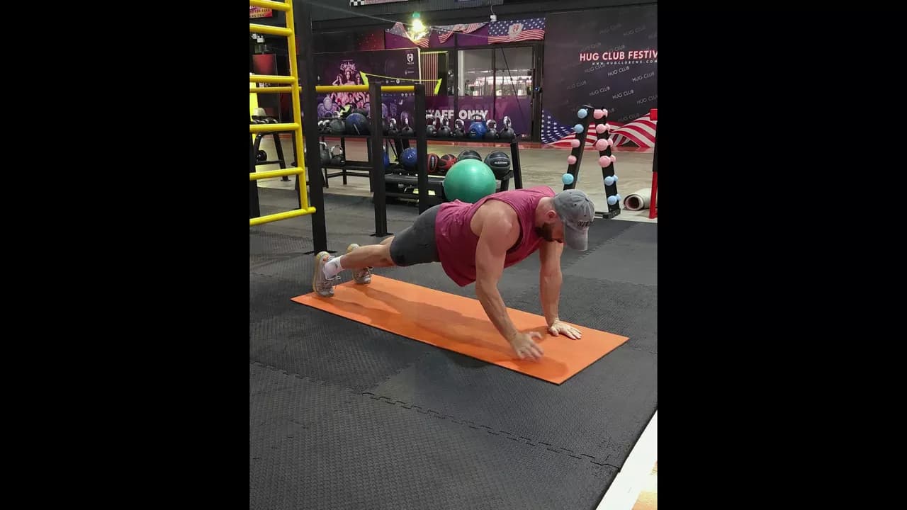 Up-Down Plank exercise