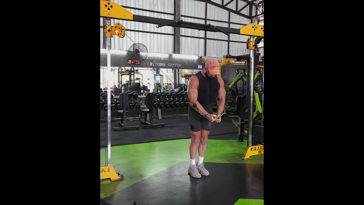 Lower Cable Chest Fly exercise