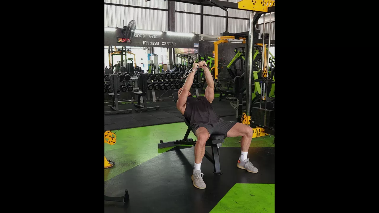 Incline Cable Chest Press exercise