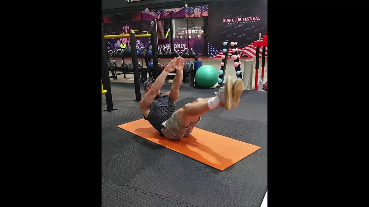 V Up exercise